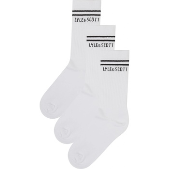Lyle and Scott Чорапи Lyle and Scott Kids' Crew Socks - Bright White
