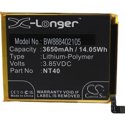 VHBW Батерия за Motorola Moto G Pure, NT40, 4000 mAh (22221)