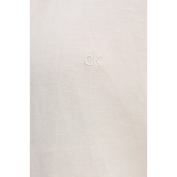 Calvin Klein Риза с лен Calvin Klein (K20K208322)