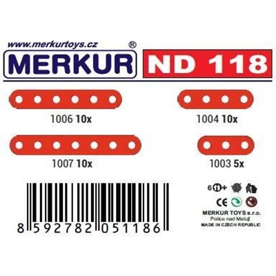 Merkur ND 118 krátke pásky
