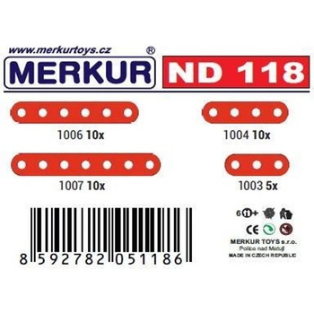 Merkur ND 118 krátke pásky