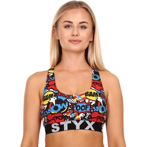 Styx Дамски спортен бюстгалтер Styx sport art poof Styx | Mnogotsveten | ЖЕНИ | L