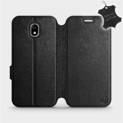 Pouzdro Mobiwear Luxusní flip Samsung Galaxy J5 2017 kožené Černé – Zbozi.Blesk.cz