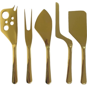 Herdmar (Португалия) Комплект ножове за сирена HERDMAR MUH от 5 части със златно PVD покритие (Herdmar 241-5951-0016-040-0006)