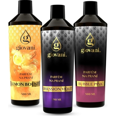Giovani Koncetrovaný parfém na prádlo SWEET 3 x 500 ml