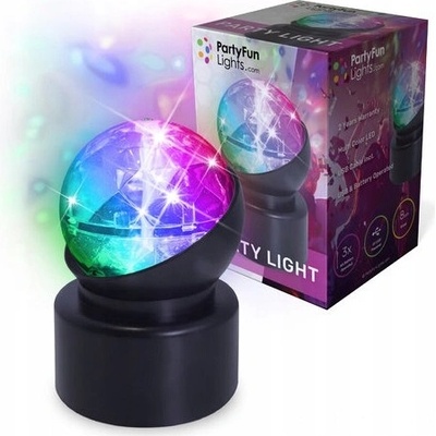 Zrcadlová koule Party Fun Lights Mini párty lampa PartyFunLights 20 mm – Zbozi.Blesk.cz