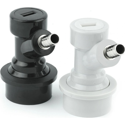 BALL LOCK Sada rychlospojek černá a šedá bez závitu keg corny