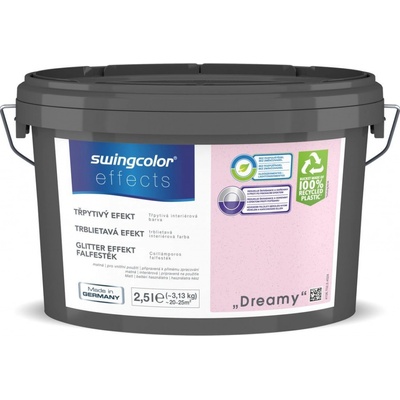 Swingcolor Barva s efektem třpytivým, dreamy, matná, 2,5 l 6196 T02,5 4524