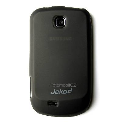 Silikonové pouzdro kryt JEKOD TPU + fólie Black pro Samsung S5570 Galaxy Mini