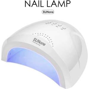  Лампа за маникюр SUNone, 48W, UV LED лампа за гел лак с 3 таймера (SunOne48W)