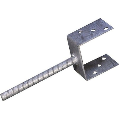 Vormann Kotevní patka s trnem, 60 × 101 × 100/300 mm, ocel 071317000