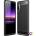 Sony Xperia 10 II Удароустойчив Carbon Fiber Калъф и Протектор