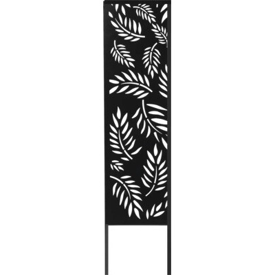 Opora pre popínavé rastliny Lafiora Blatt 15 x 75 cm čierna