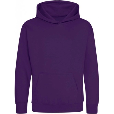 Just Hoods dětská mikina s klokankou Skipi purpurová