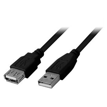 Goobay USB A M/F adatkábel hosszabbító 0.3m, szürke (68621) (go68621) (go68621)
