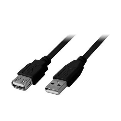 Goobay USB A M/F adatkábel hosszabbító 0.3m, szürke (68621) (go68621) (go68621)