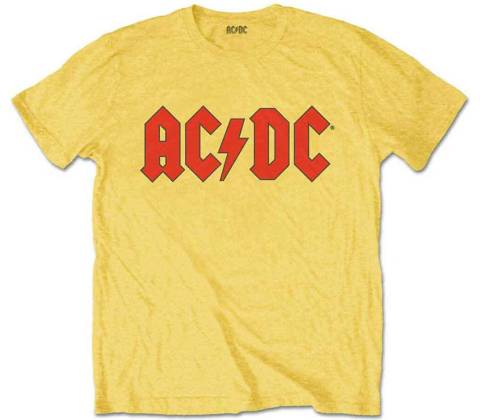 AC/DC Logo Yellow