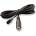 Mystim Adapter Lead Wire for 2mm Plug to Phone Jack 120cm