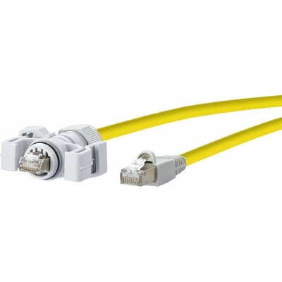 Metz Connect 141N113K100B0 RJ45 CAT 6 S/FTP 20m žlutý