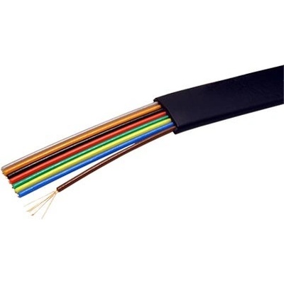 Goobay 11.92.2203 Telefonní, 8 žil, CCA, AWG28, 100m, černý