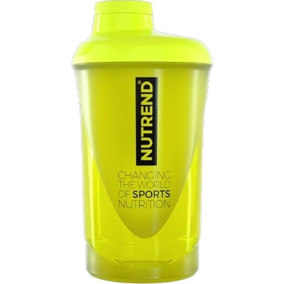 Nutrend Šejker so sitkom žltý Nutrend 600ml