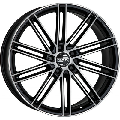 MAK LEIPZIG 10x21 5x112 ET19 black mirror