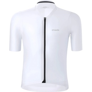 straede Фланелка с къс ръкав за колоездене straede Aerlig Jersey Cycling jersey - Off White - размер XXL (056-3734-0616)