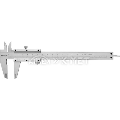 K-MET Шублер k-met 6000 - 150 мм, 0.02 мм (6000)