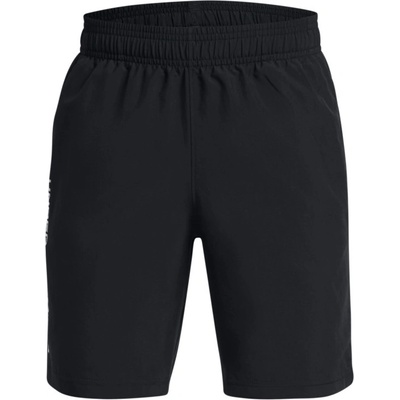 Under Armour -UA Woven Wdmk shorts-BLK černá