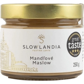 Slowlandia Mandľové máslo Organica 250 g