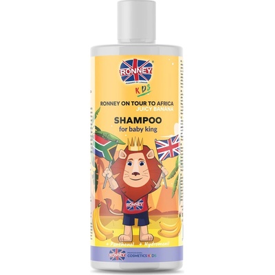 RONNEY KIDS Banán detský šampón na vlasy 300 ml