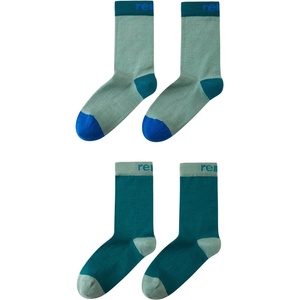 Reima Детски мериносови чорапи Reima Kid's Parit Socks Merino socks - Dark Teal - размер 34-37 (EU) (207-1774-0215)