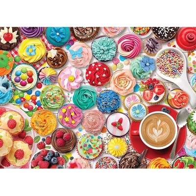 EUROGRAPHICS Dortíková oslava Cupcake 1000 dílků