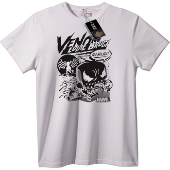 NOONEBRAND Тениска Marvel Черепи - 2XL, White