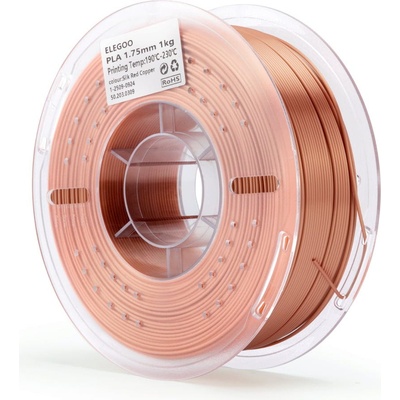 Elegoo PLA Silk Red Copper - 1, 75 mm / 1000 g (50.203.0309)