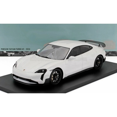 MINICHAMPS PORSCHE TAYCAN TURBO GT 2024 WHITE 1:18