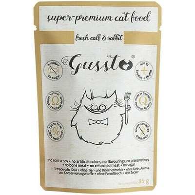 Gussto Cat Fresh Calf & Rabbit 85 g