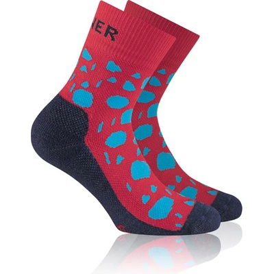 Rohner Детски спортни чорапи Rohner Kid's Explorer Sports socks - Rot - размер 23-26 (EU) (207-0672-0311)