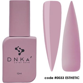DNKa Цветна каучукова основа DNKa 0033 Esthetic 12 мл (DNKA0033)