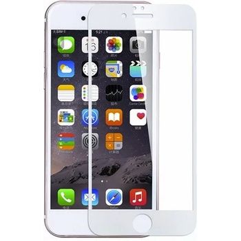 Apple 5D Стъклен протектор Smart Glass Gorilla, Full Cover за IPhone 6/6S Plus, Бял (2219)