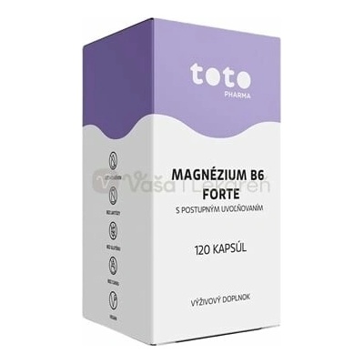 TOTO MAGNÉZIUM B6 FORTE 120 kapsúl
