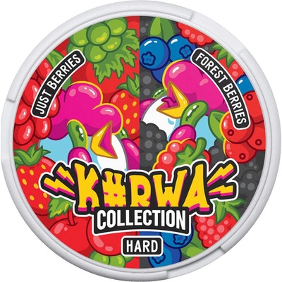 KURWA Collection Just Berries Forest Berries 25 mg/g 18 vrecúšok