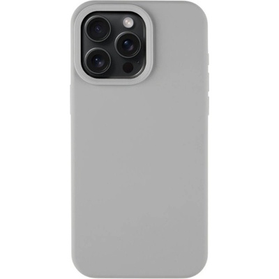 Tactical Velvet Smoothie silikónový kryt s MagSafe pre iPhone 15 Pro Max - sivý 57983122615