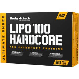 Body Attack Sports Nutrition Lipo 100 Hardcore [60 капсули]