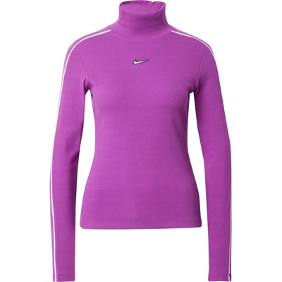 Nike Sportswear Тениска лилав, размер XS