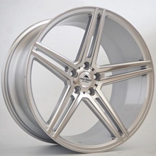 Forzza Bosan 9x20 5x112 ET30 silver face machined