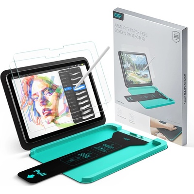ESR Paper-Feel Матов Протектор (2 бр. ) за iPad 10.9″ (2022) / 11″ (2025) - Anti-Glare, Apple Pencil (4894240300251)
