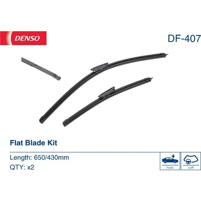 Denso Sada stěračů 650+430 mm DEN DF-407