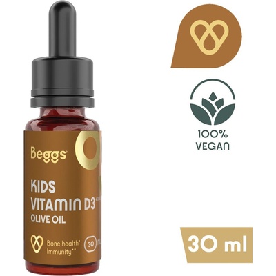 Beggs Kids Vitamin D3 400 IU BIO Olive Oil 30 ml