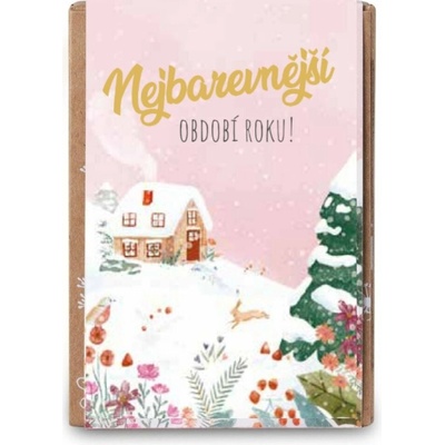 Blossombs Semínkové bomby - Dárková sada mini - Nejbarevnější období (4 ks) – Zboží Dáma